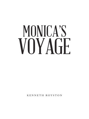 cover image of MONICA'S VOYAGE